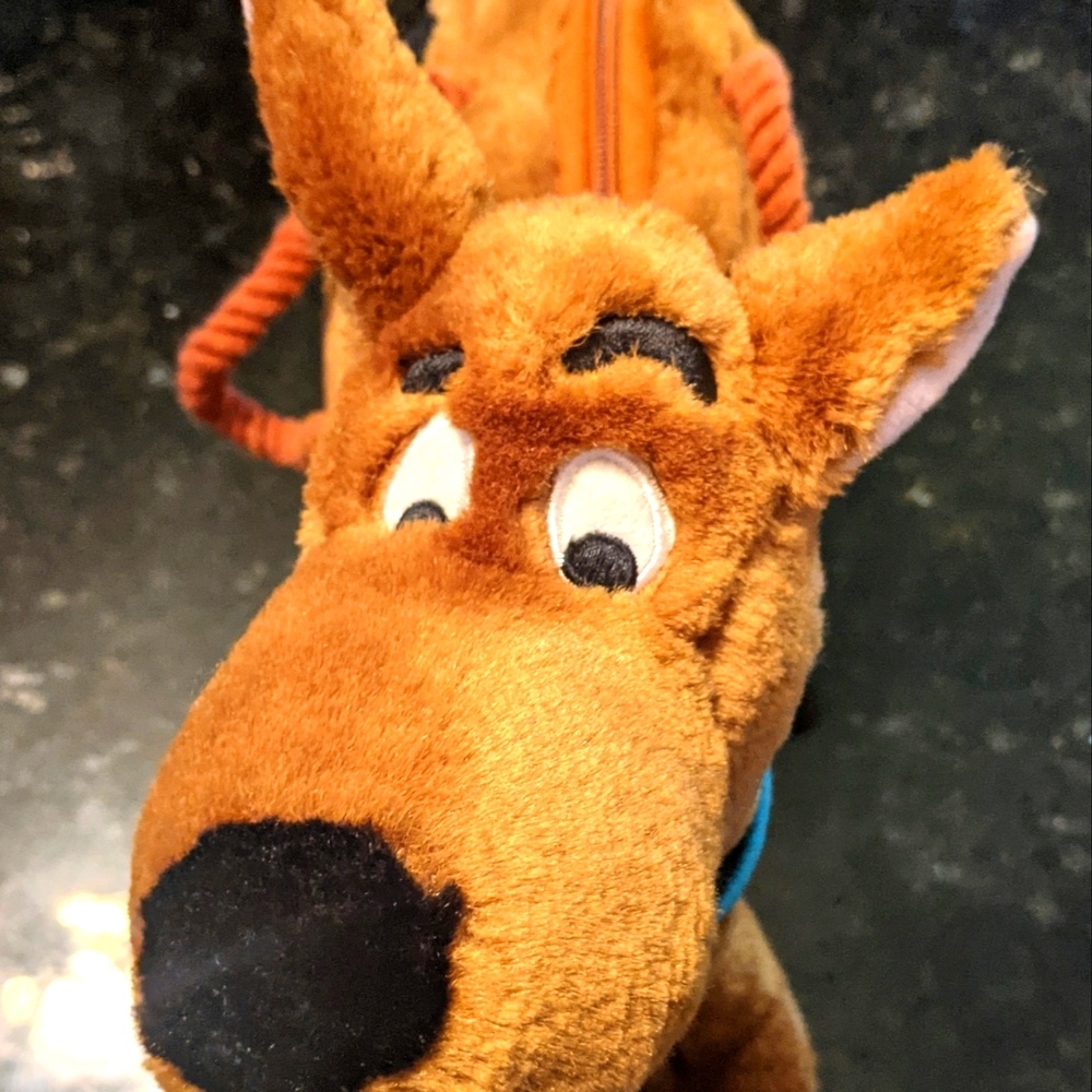 Vintage 1990's Scooby-Doo plush purse